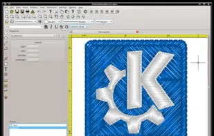 Sample rendering of the KDE project logo.