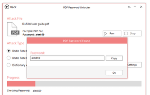 PDF Password Unlocker