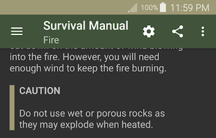 Offline Survival Manual screenshot 1