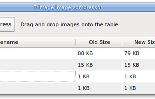 Trimage screenshot 1