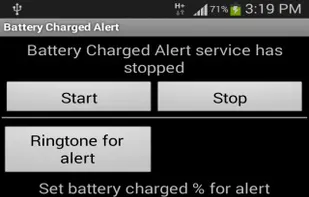 Battery Charged Alert screenshot 1