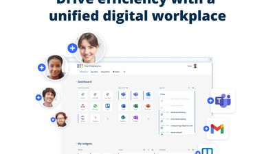 Combine all your apps into a powerful and integrated enterprise solution. Provide access to all apps, data and information in one place and simplify remote work with a device-independent workplace.