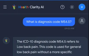 Health Clarity AI screenshot 2
