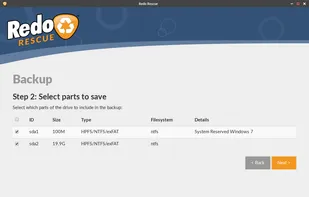 Redo Rescue screenshot 1