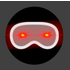 Bitcoin Laser Eyes icon