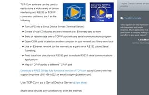 TCP/Com screenshot 1