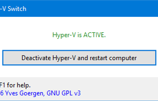 Hyper-V Switch screenshot 1