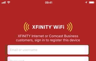 Xfinity WiFi Hotspots screenshot 1