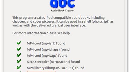 abc - Audio Book Creator screenshot 1