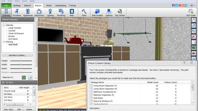 DreamPlan Home Design 3D Model Library