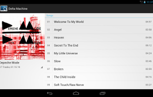 MPDroid screenshot 2