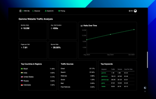AI With Me Tool Detail Website Traffic Analysis