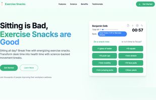 My Exercise Snacks screenshot 1