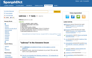 SpanishDict screenshot 2