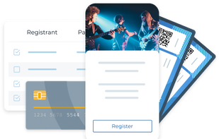 Set up an online event registration page and collect ticket payments.