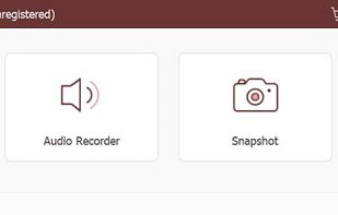 TuneFab Screen Recorder Main Page