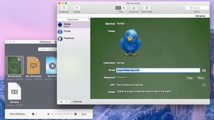 iDatabase for Mac screenshot 1