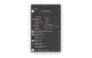 Byte (music player) screenshot 1