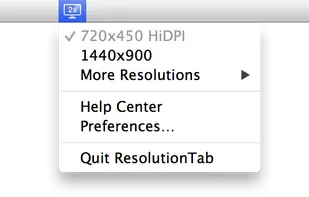 Resolution Tab screenshot 1