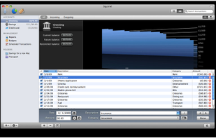 Transactions list view