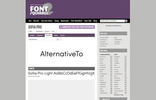 Font Squirrel screenshot 1