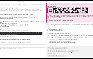 NanoClaw screenshot 2