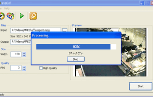 Video GIF Processing