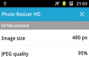 Photo Resizer HD screenshot 2