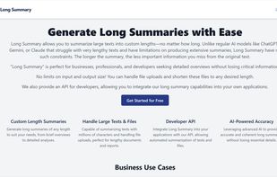 Long Summary screenshot 1