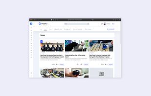News with access control - Open Intranet