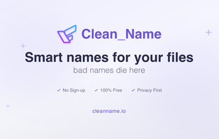 Clean_Name screenshot 1
