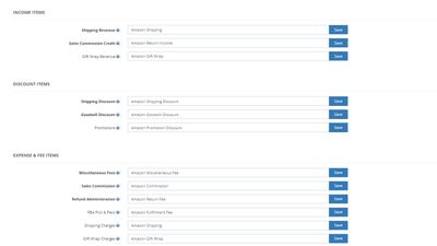SellerZen is fully configurable and allows you to map individual invoice line items to specific QuickBooks Online service items.