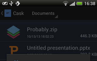 Cask File Manager screenshot 3