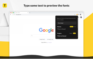 Find website used fonts screenshot 1