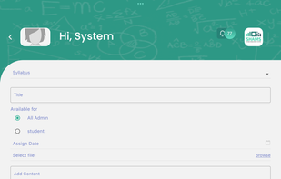 SHAMS School Management System screenshot 1