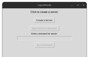 Click to create server