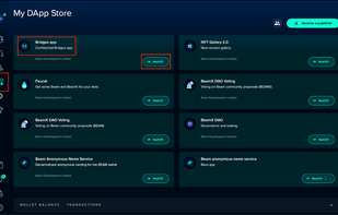 Beam Wallet screenshot 3