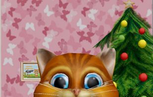 Talking Cat Diana 3D screenshot 1