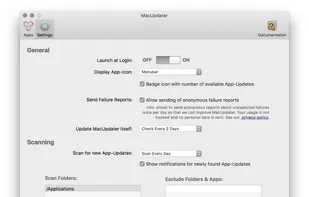 MacUpdater screenshot 2