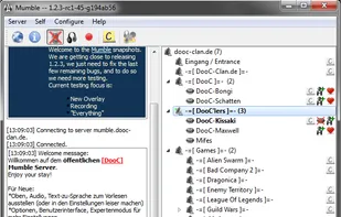 Mumble 1.2.3 Release Candidate – some users in different channels