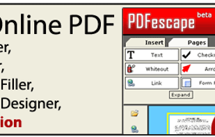 PDFescape Information