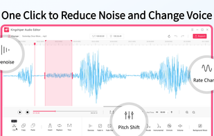 Kingshiper Audio Editor screenshot 2