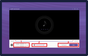 AnyMP4 Audio Recorder screenshot 1