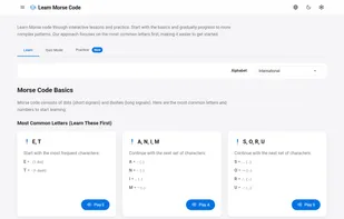 Online Morse Code Translator screenshot 2