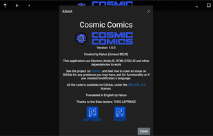 Cosmic Comics screenshot 3