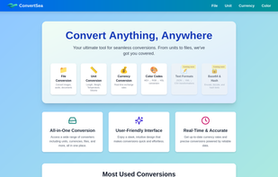 ConvertSea screenshot 1