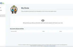 Your Circle - to share important documents.