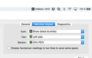 Macs Fan Control screenshot 1