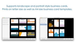 BP Business Card Designer screenshot 1