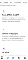 Chatbot (ChatGPT,  Gemini, Pdf Ai)